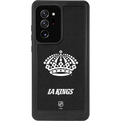 NHL Los Angeles Kings Black Background Galaxy Note20 Ultra 5G Waterproof Case